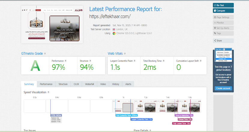 قبل از بهینه‌سازی